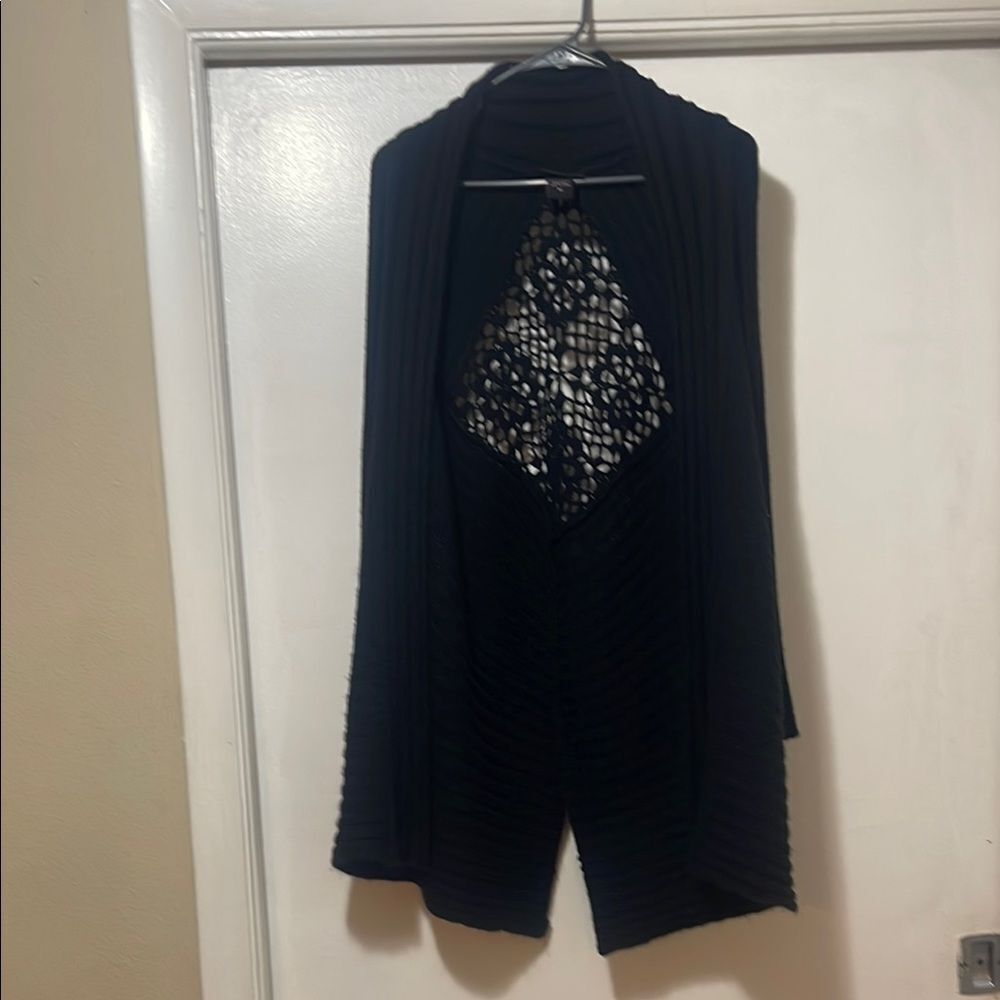 Elegant Black Sweater size medium